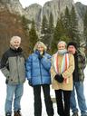 This past winter I made my first winter visit to Yosemite with my parents and uncle and aunt while my parents were visiting from Winnipeg.